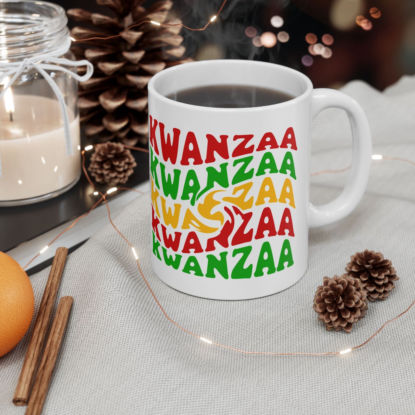 White Kwanzaa (11oz, 15oz)