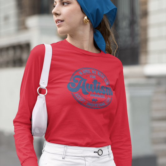 "In April We Wear Blue" Support Shirt