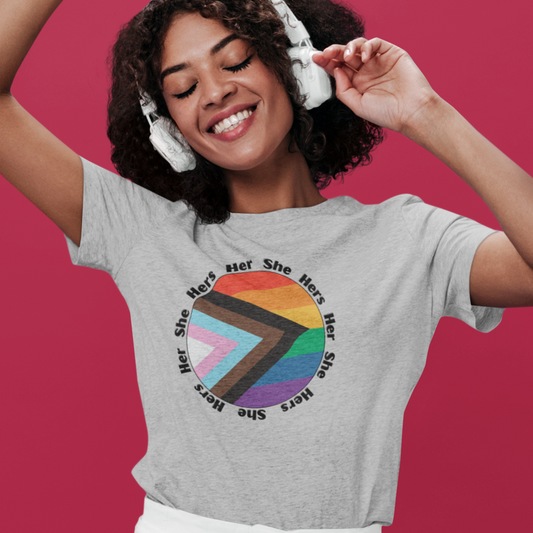 She, Her, Hers Pronoun T-Shirt