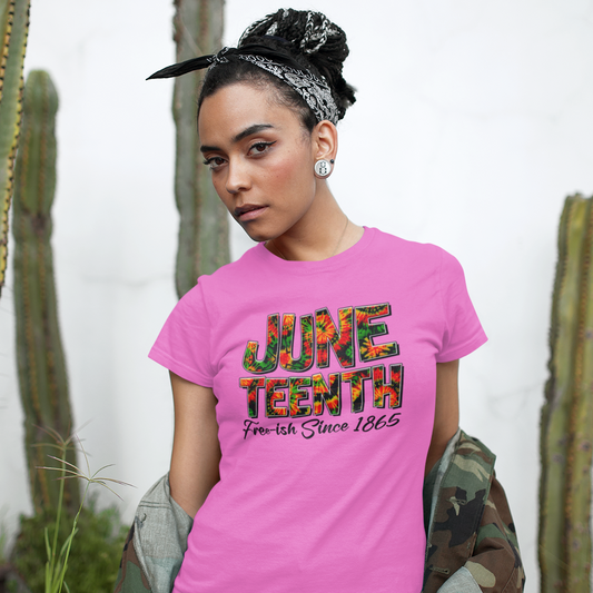 Tye Dyed Juneteenth Free-ish Since 1865