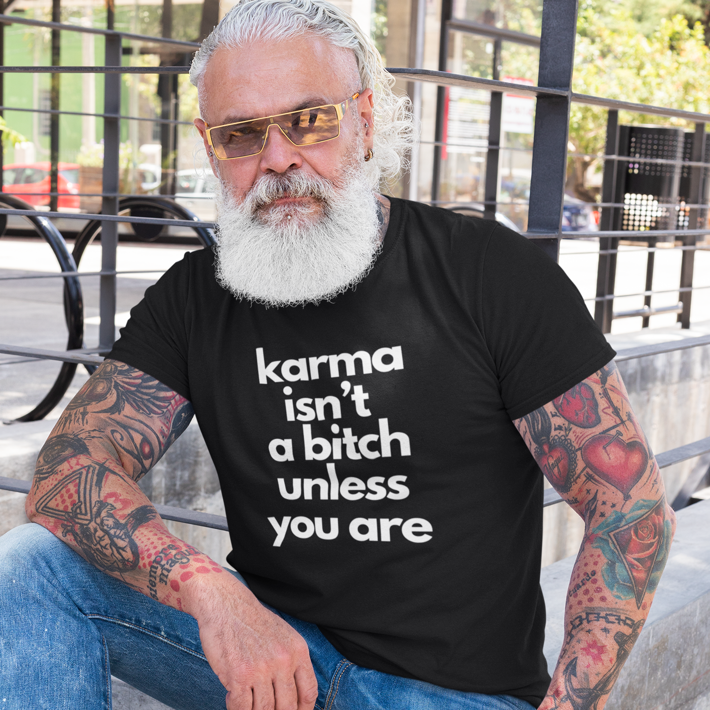 Karma isn't a Bitch Unisex T-Shirt