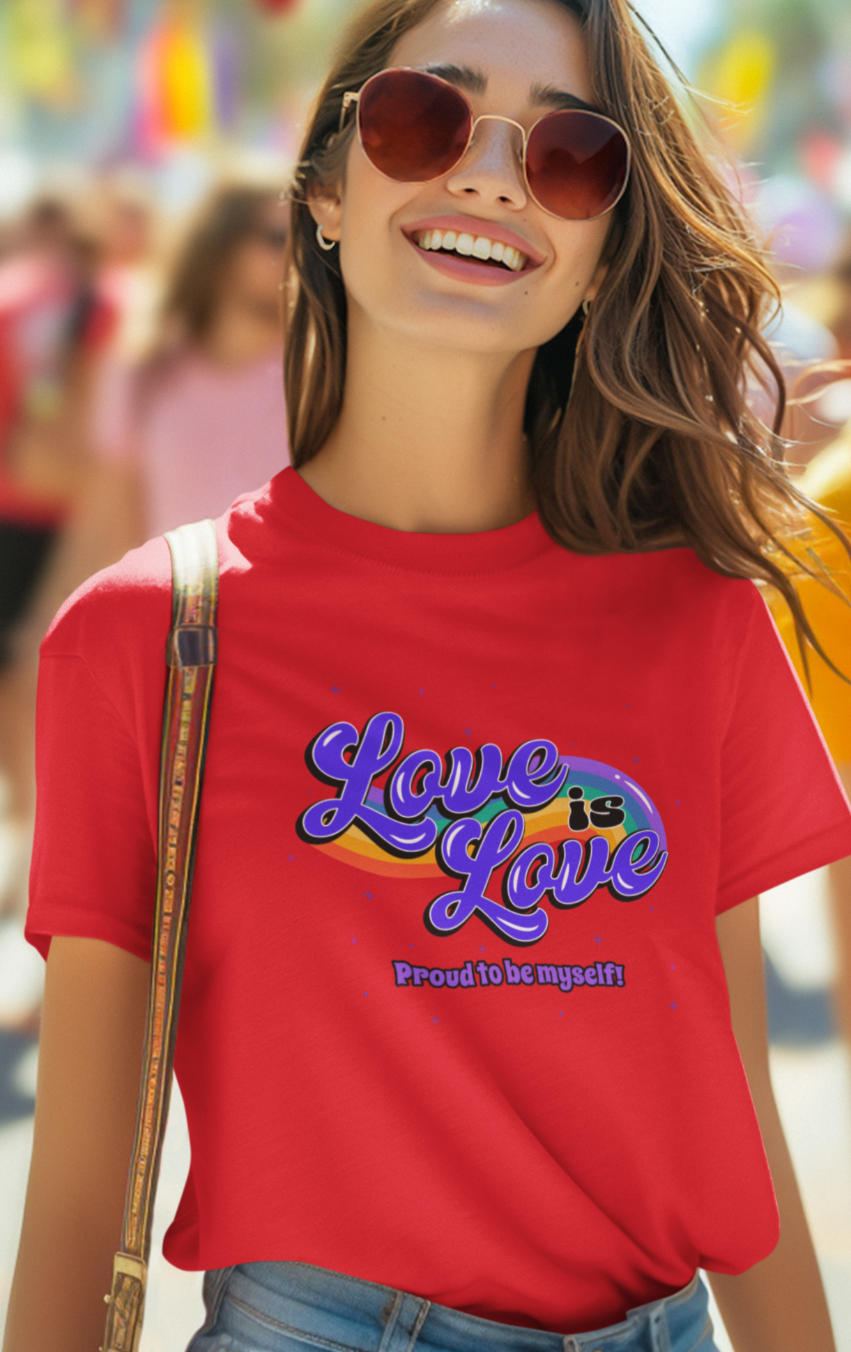 Love is Love, Proud to be Myself T-Shirt