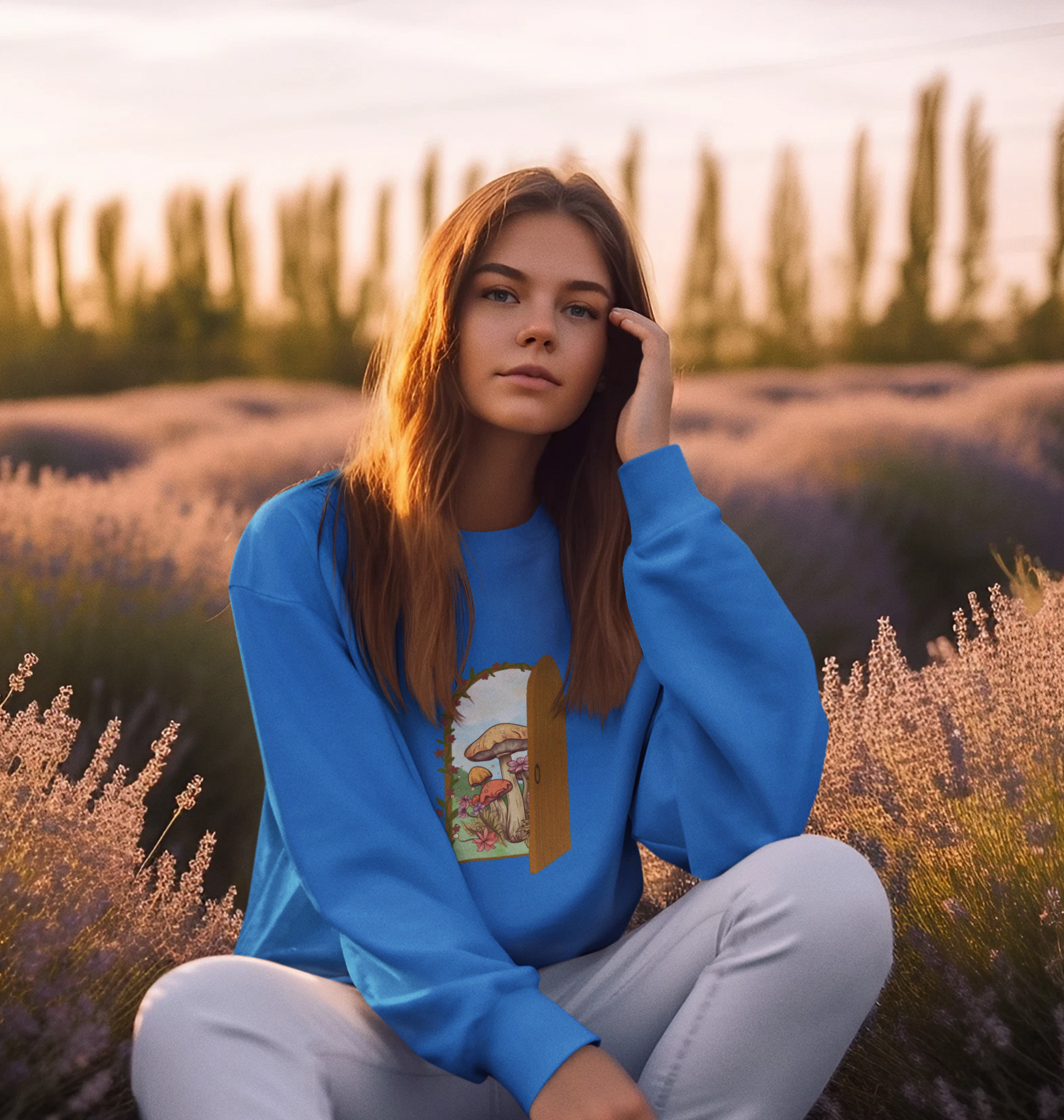 Behind the Door Mushroom