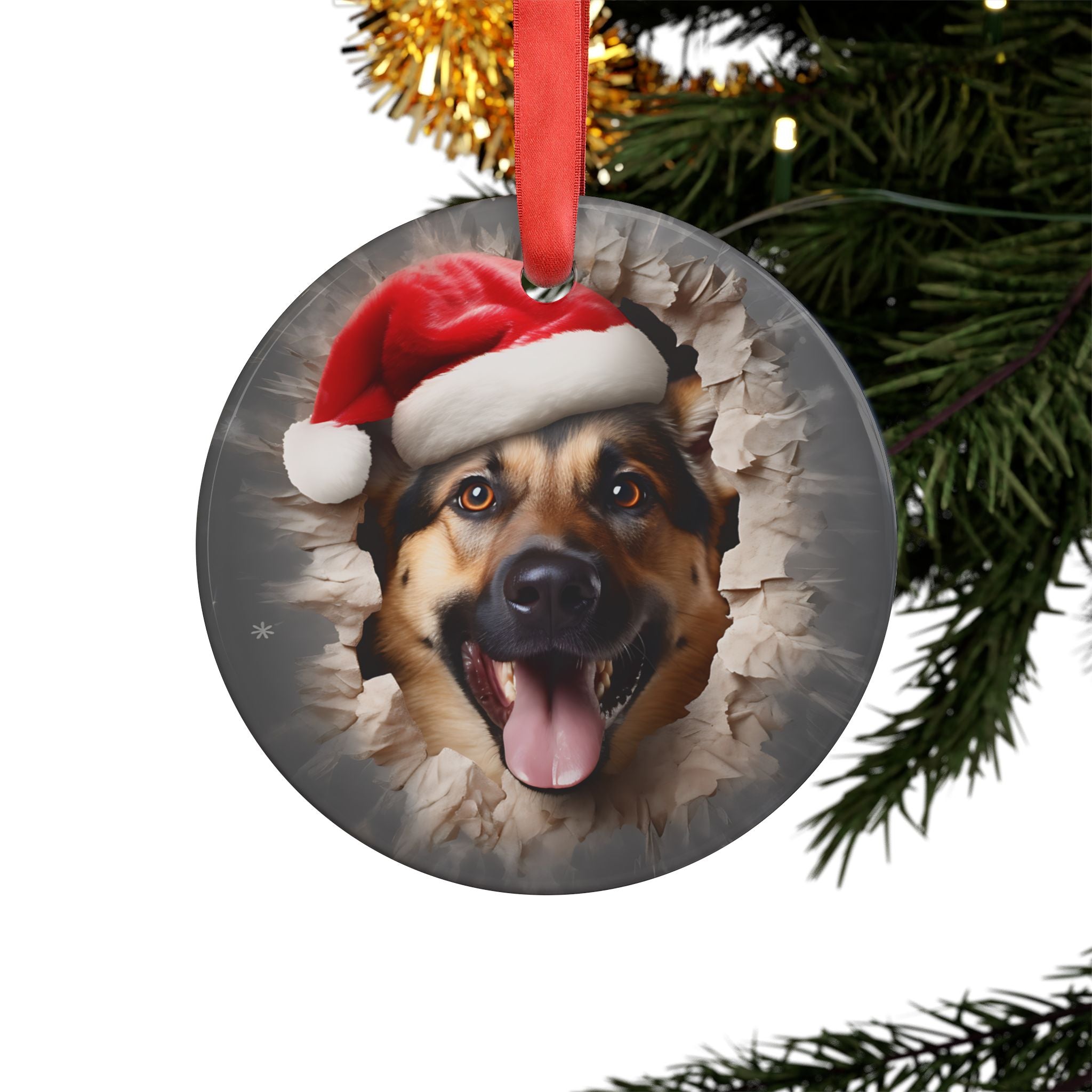 Dog Lover Ornaments with Ribbon- 21 Breeds