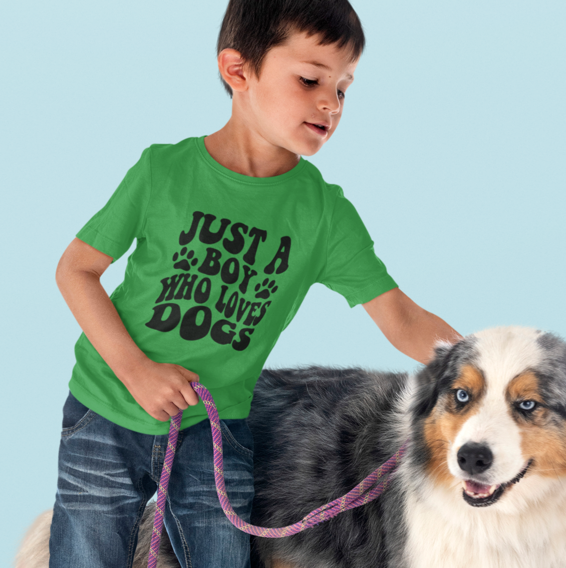 Just a Boy Who Loves Dogs