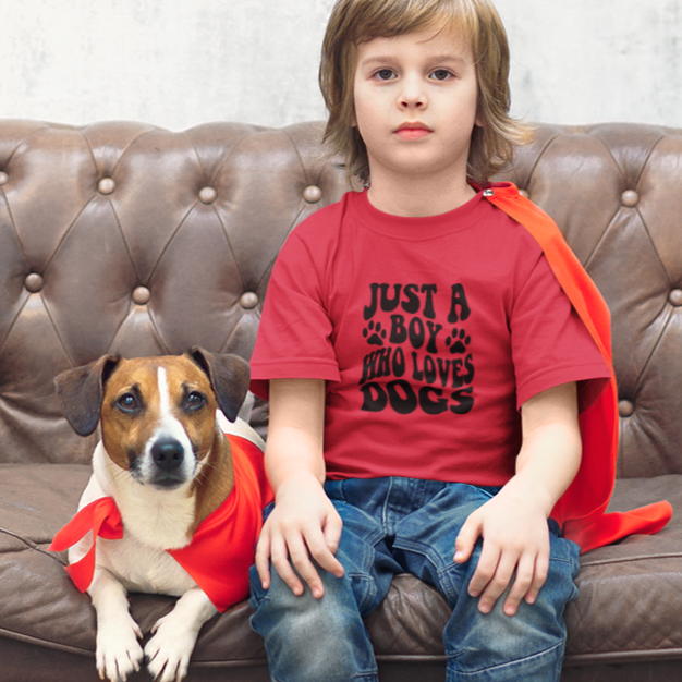 Just a Boy Who Loves Dogs