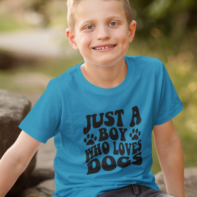 Just a Boy Who Loves Dogs