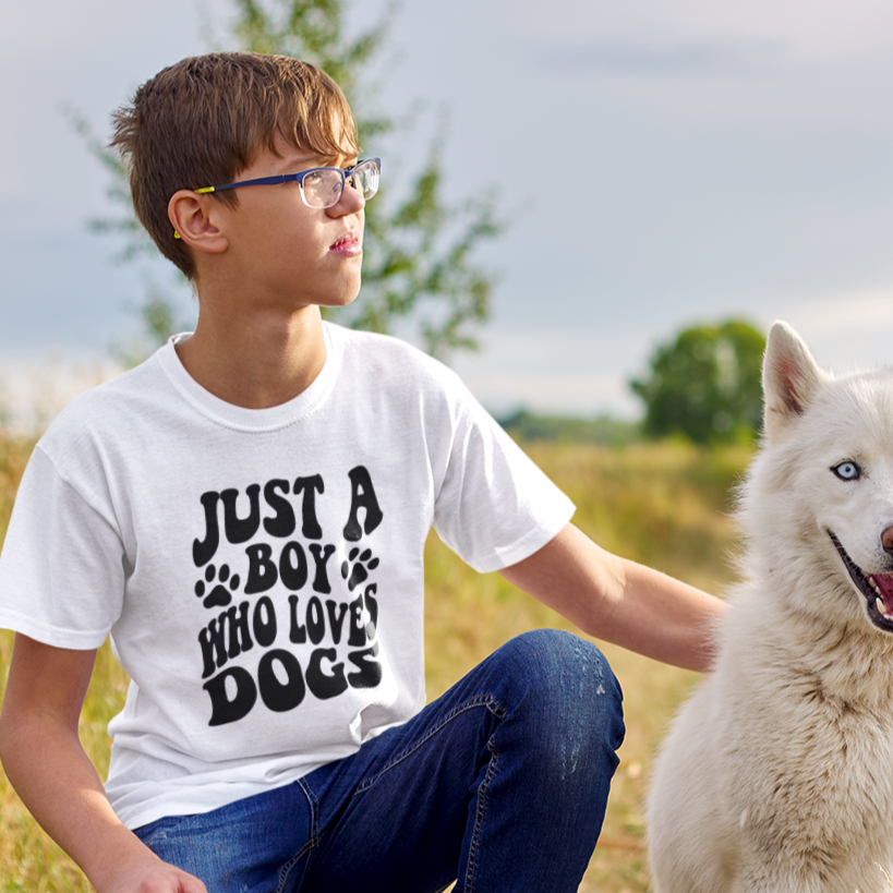 Just a Boy Who Loves Dogs