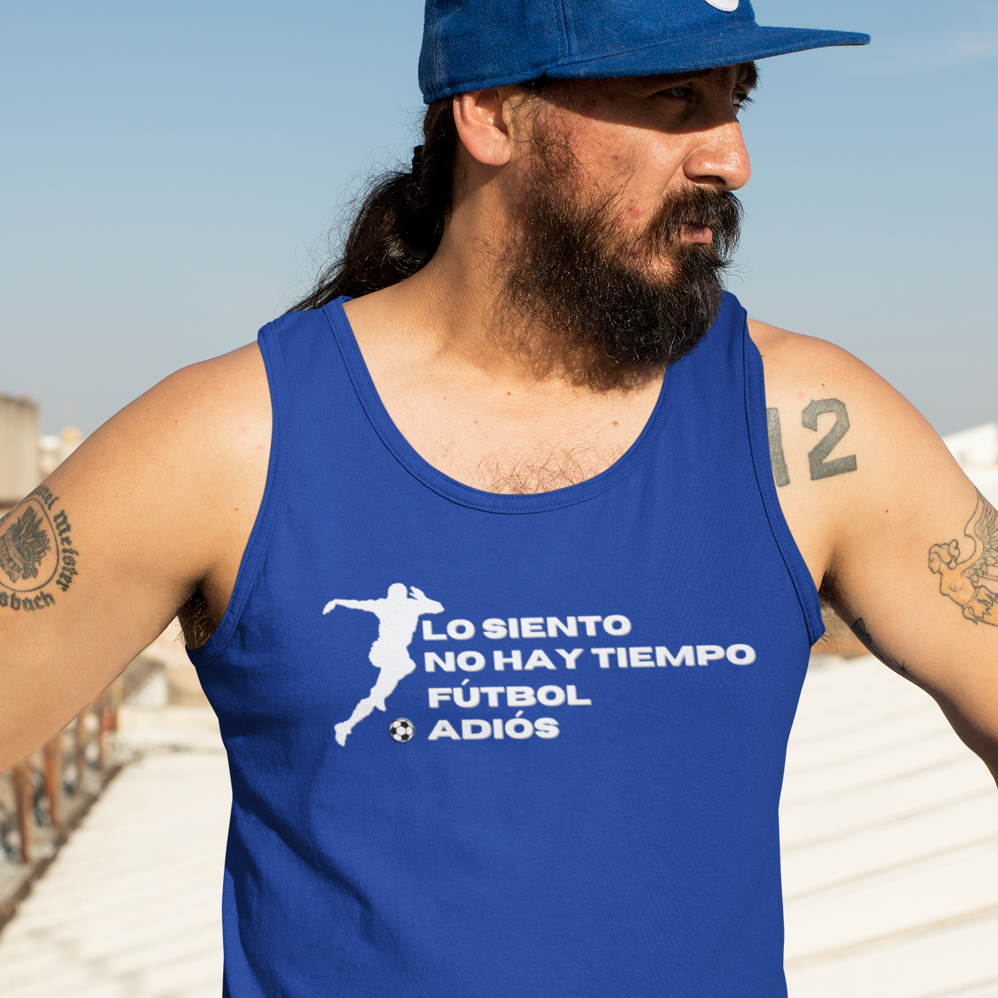 Lo Siento, Hay No Tiempo, Futbol, Adios, Camisetas sin Mangas