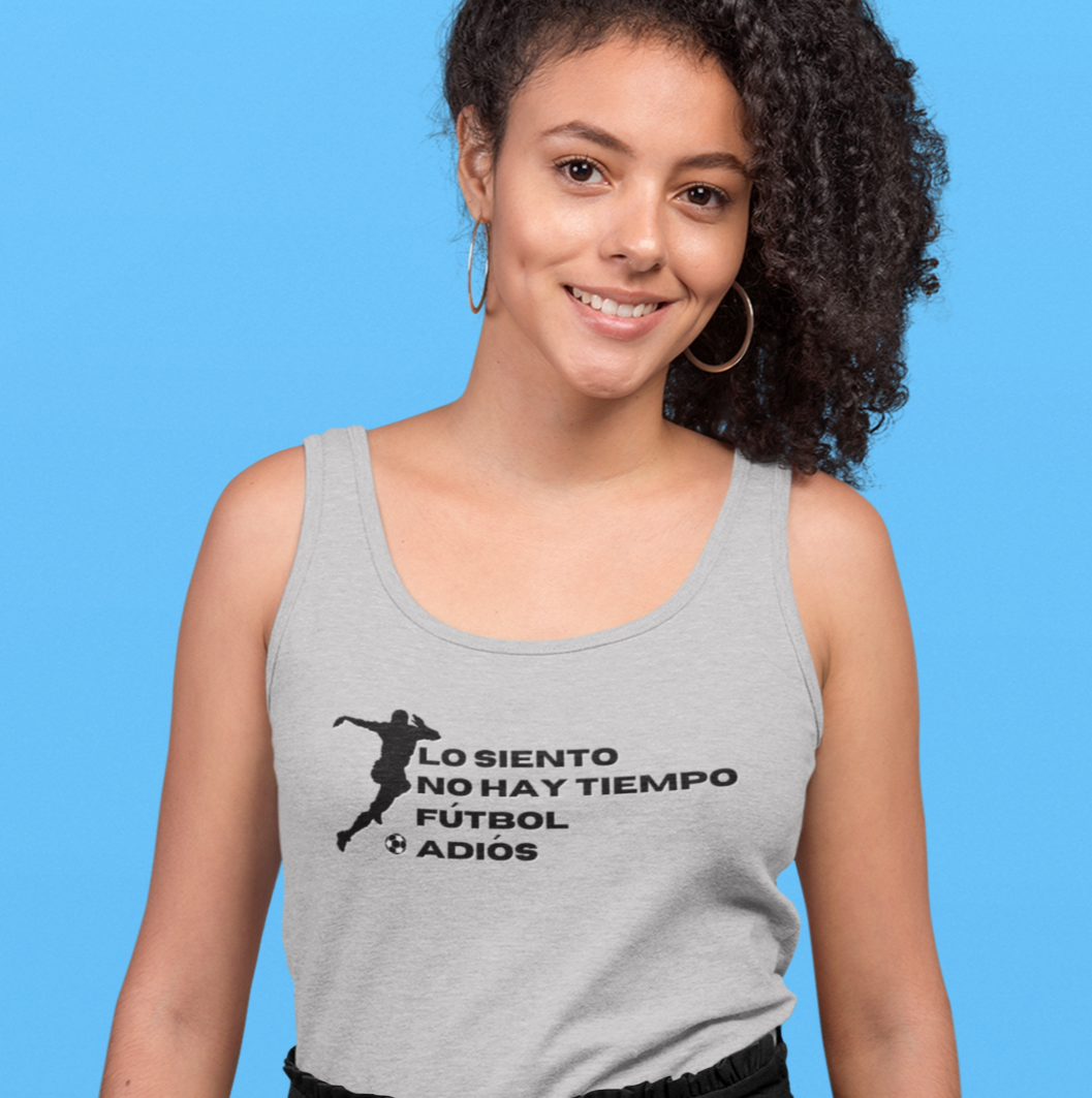 Lo Siento, Hay No Tiempo, Futbol, Adios, Camisetas sin Mangas