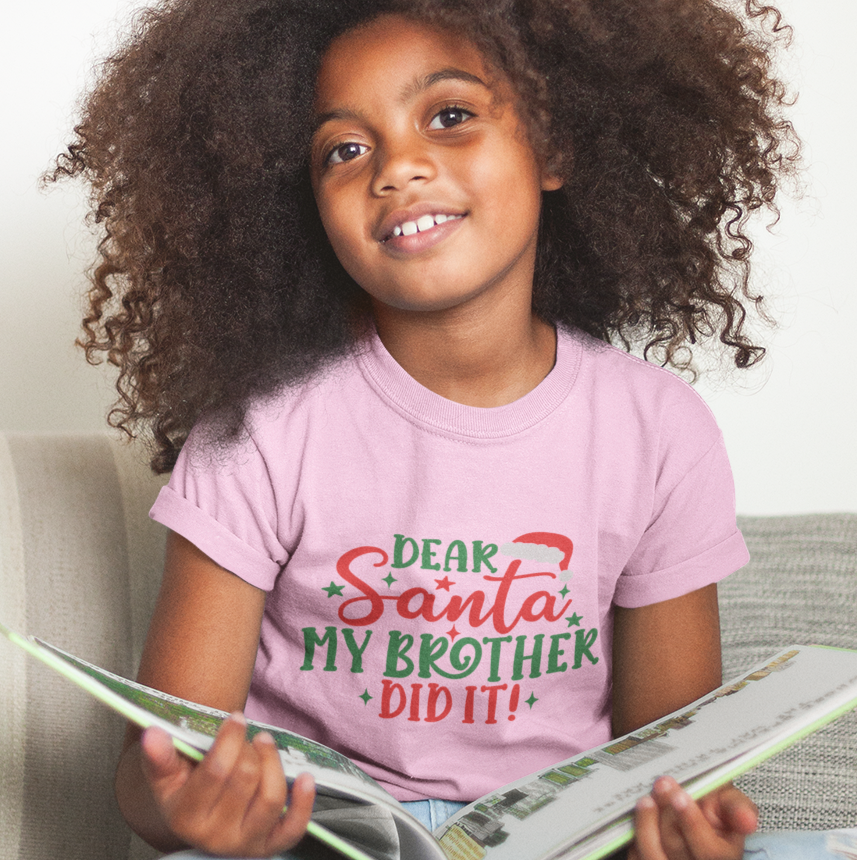 Dear Santa, My Brother Did It!