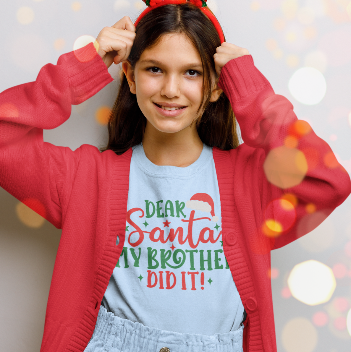 Dear Santa, My Brother Did It!