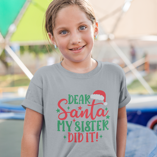 Kids - Dear Santa, My Sister Did It!