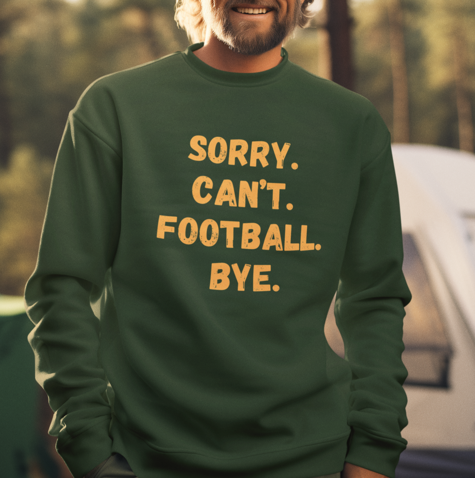 Sorry. Can't. Football. Bye.