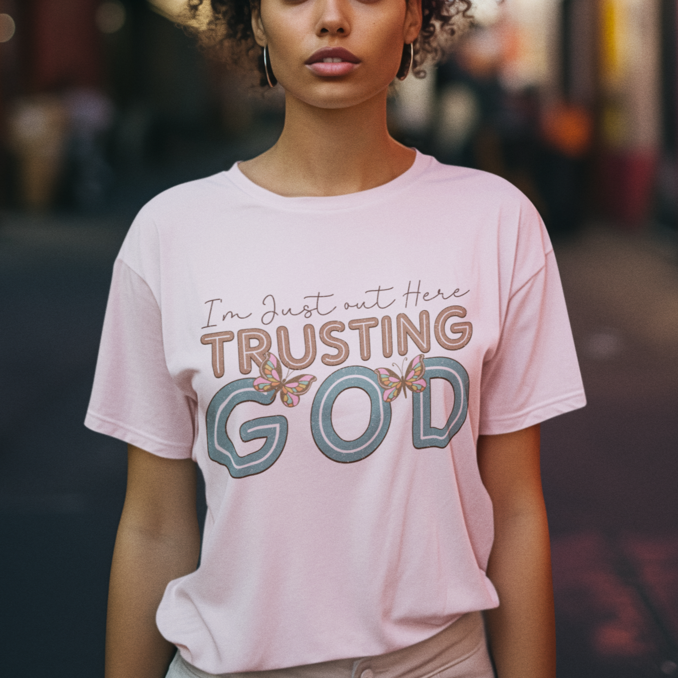 I'm Just Out Here Trusting God