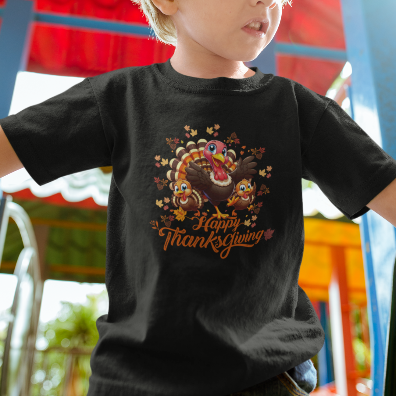 TODDLER - Thanksgiving Turkey Family