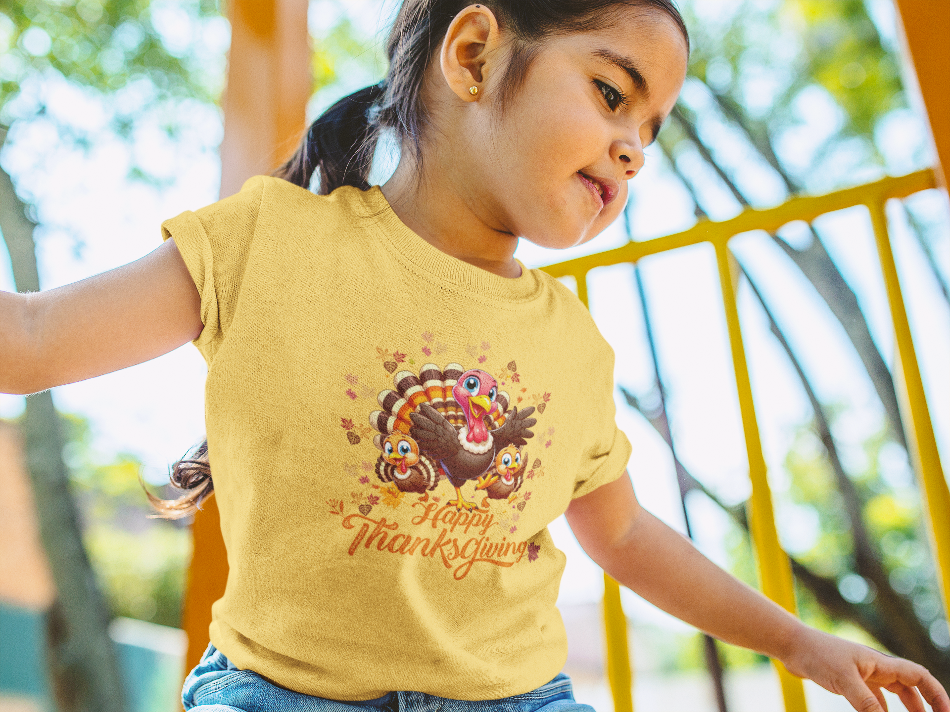 TODDLER - Thanksgiving Turkey Family