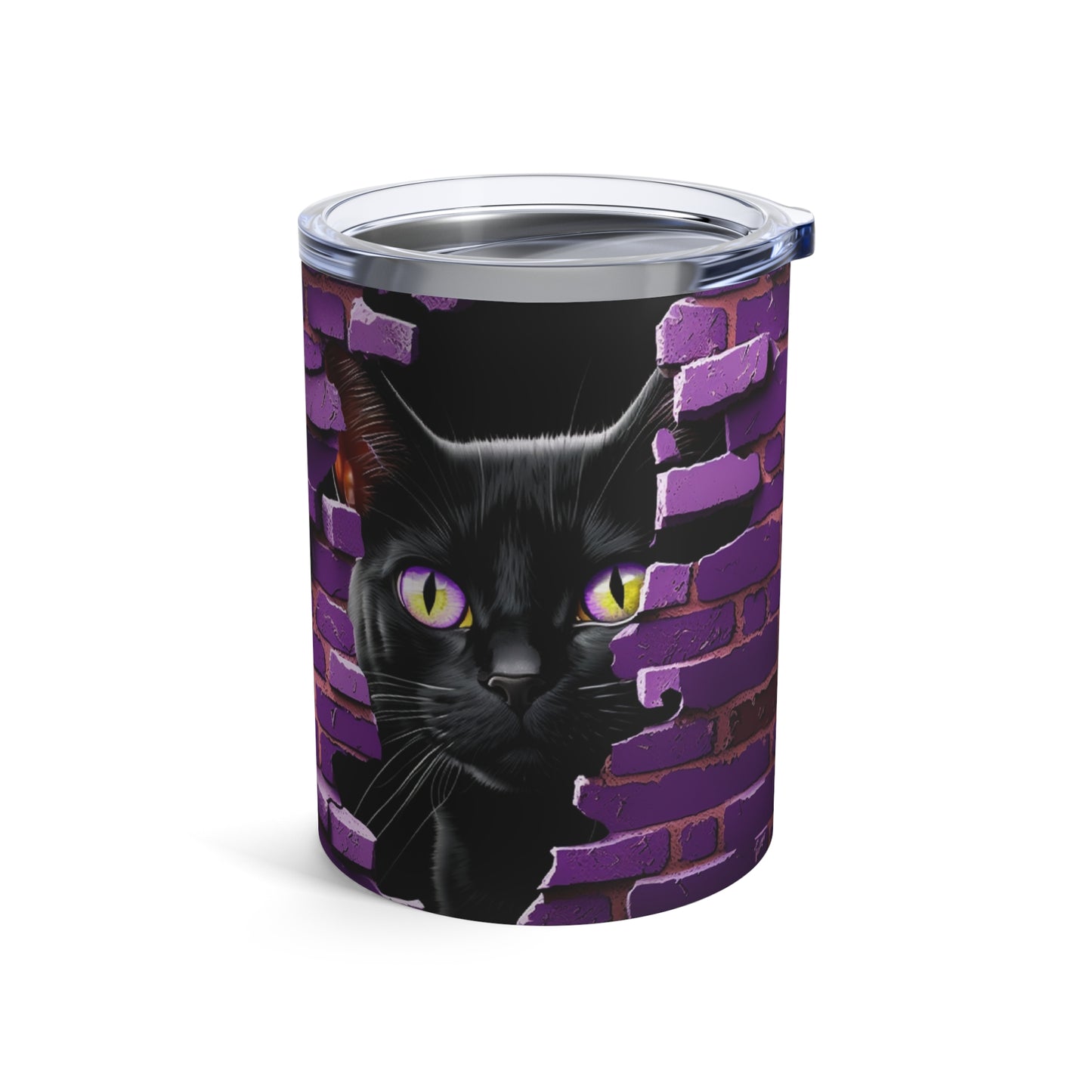 Peeking Cat Tumbler 10oz