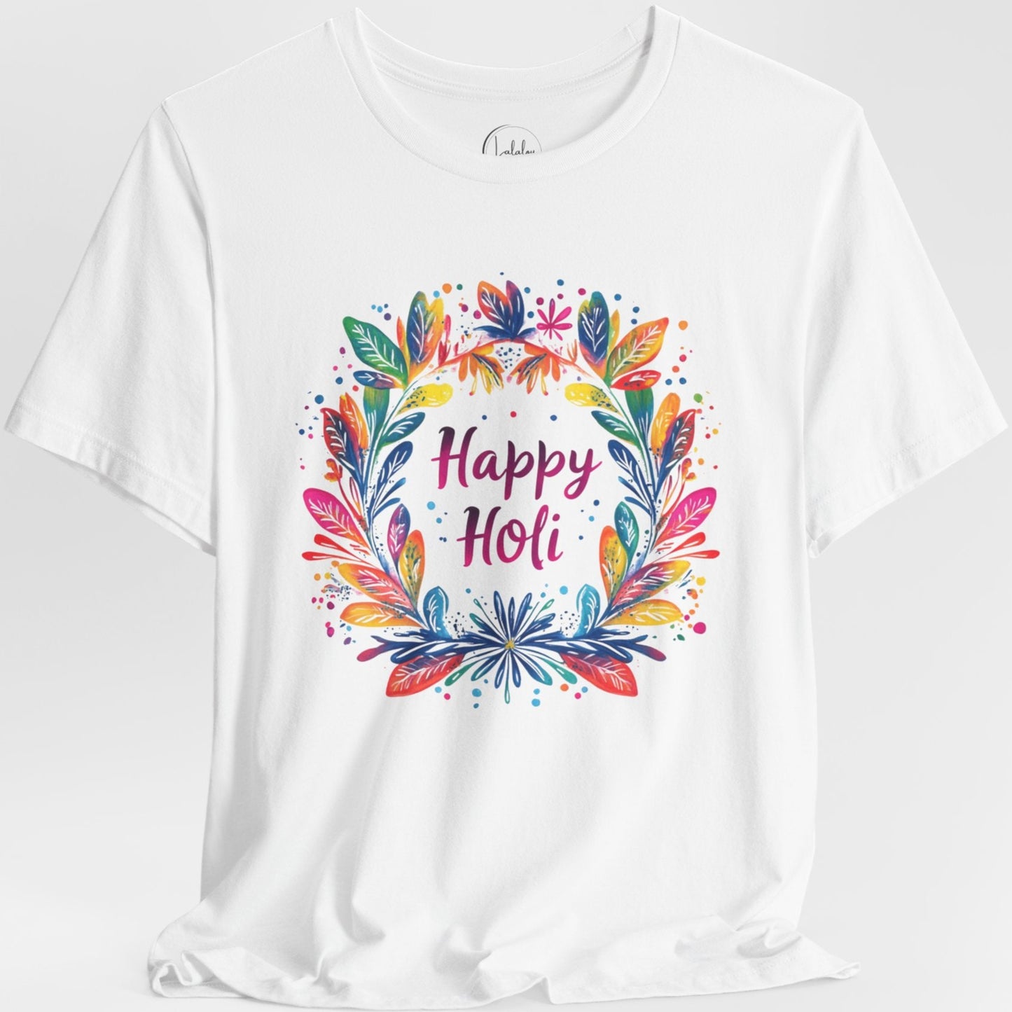 Happy Holi Wreath