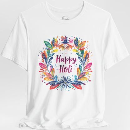 Happy Holi Wreath