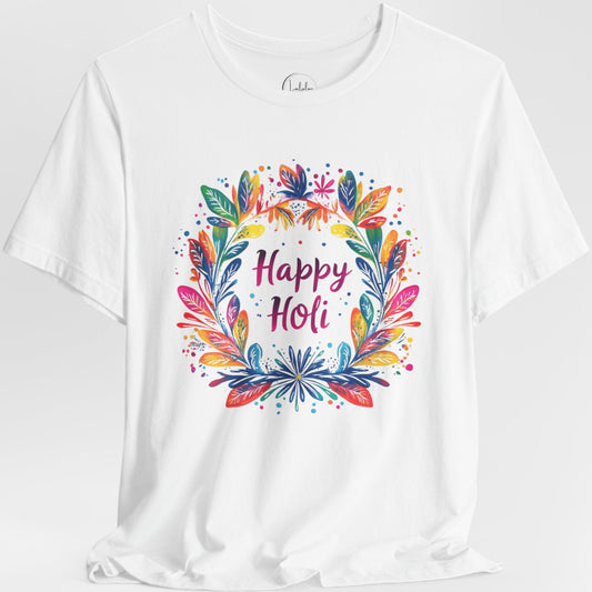 Happy Holi Wreath