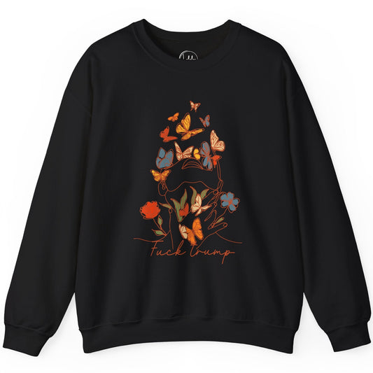 Butterfly Bouquet F*ck Trump
