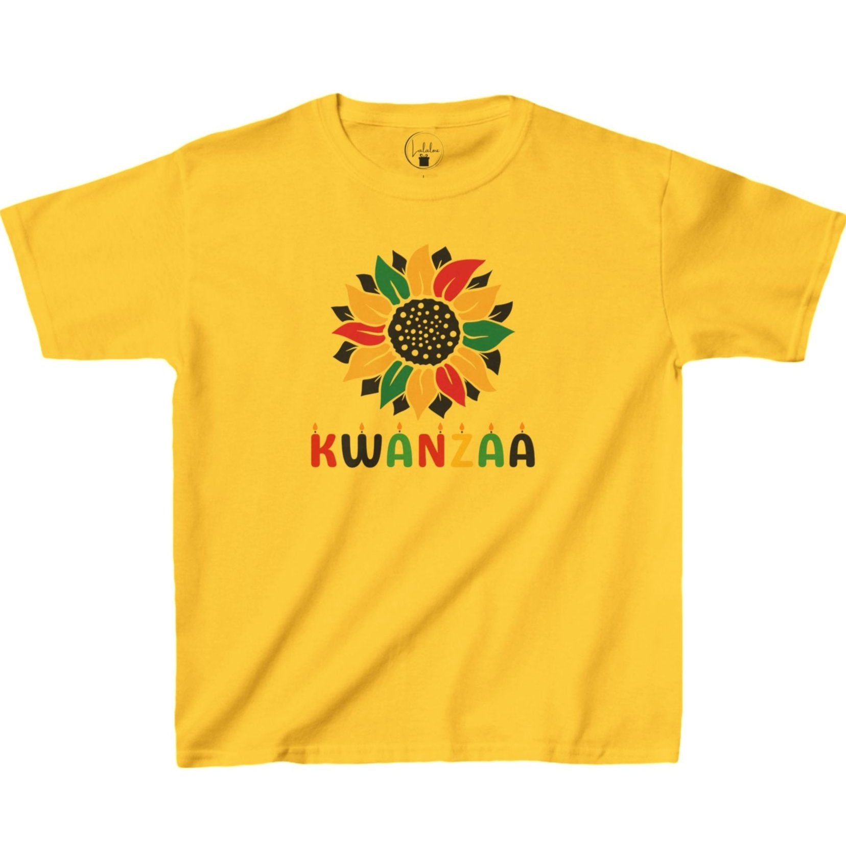 Kids - Sunflower Kwanzaa T-shirt