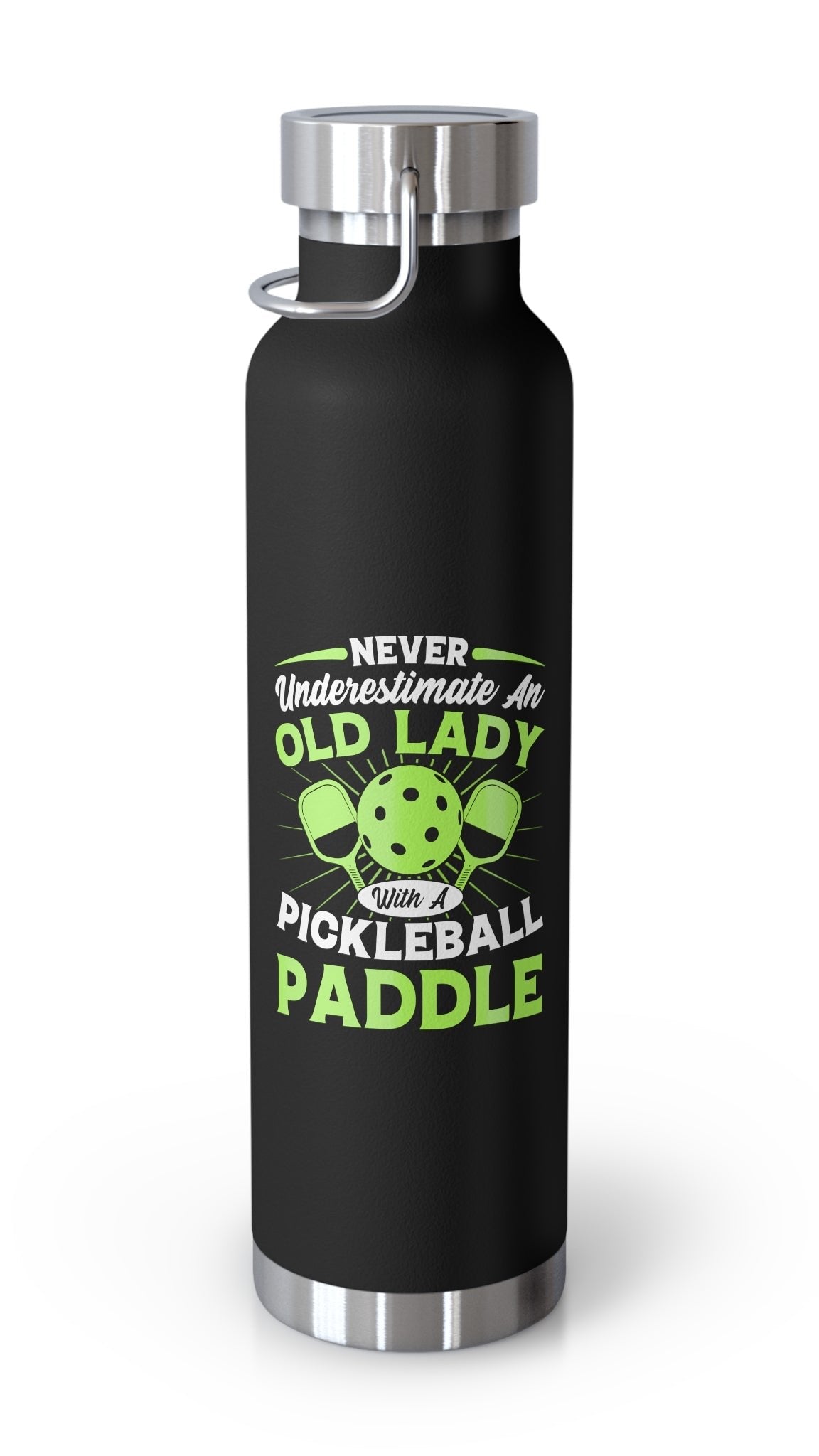 Never Underestimate an Old Lady with a Pickleball Paddle