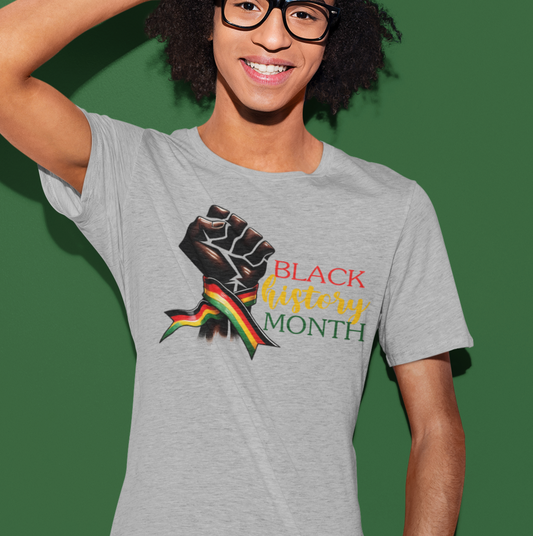 Fist of Black History Month