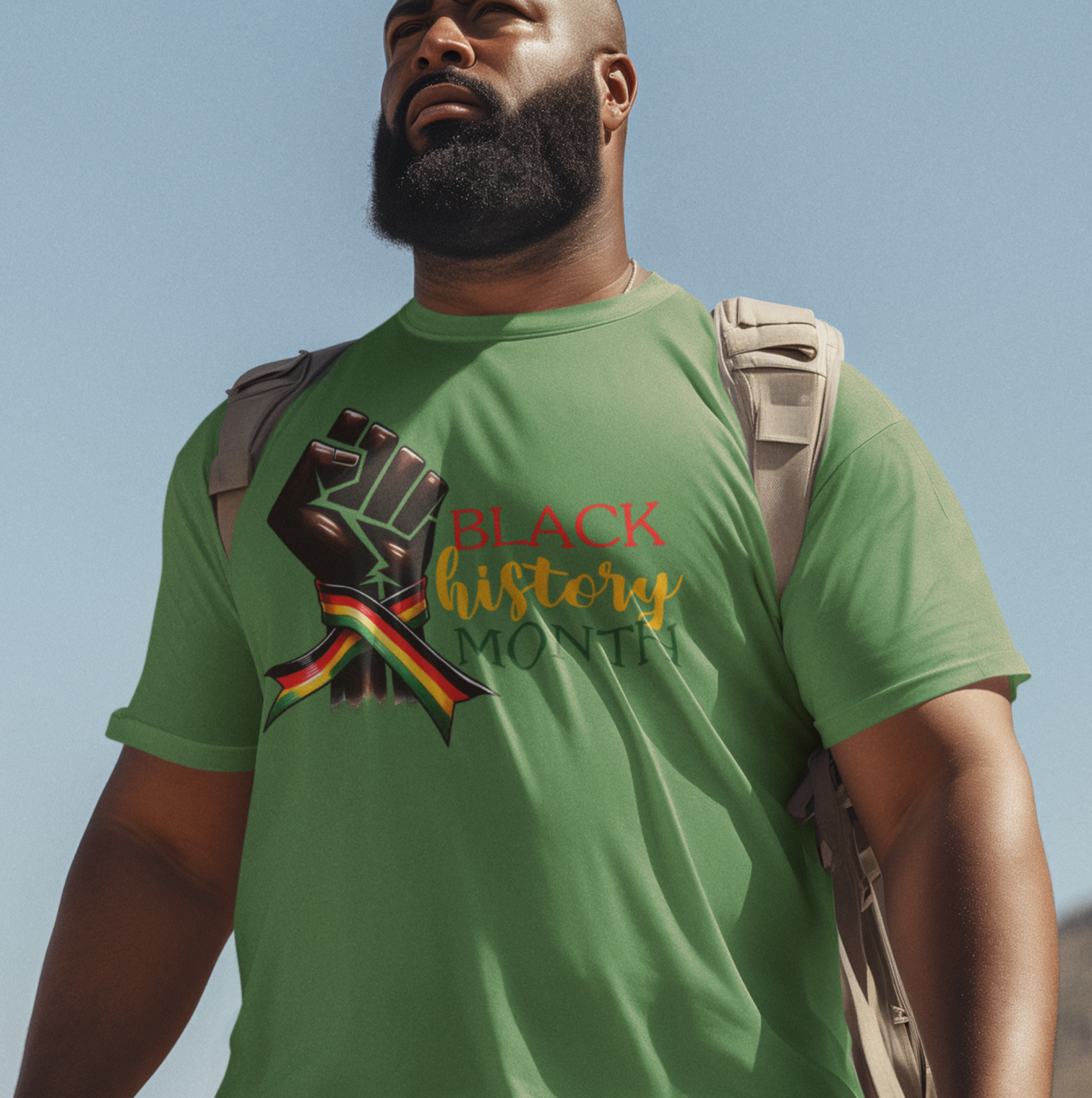 Fist of Black History Month