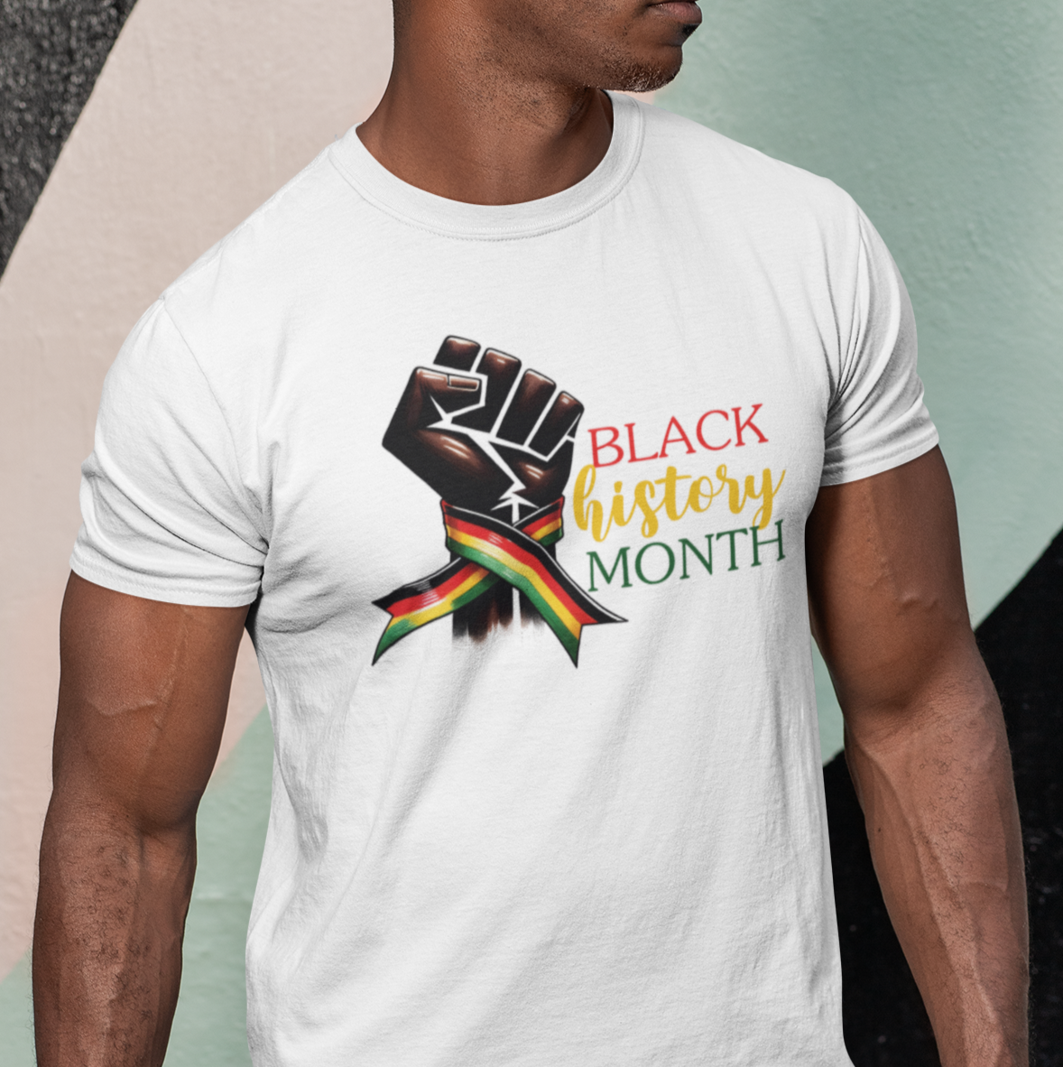 Fist of Black History Month