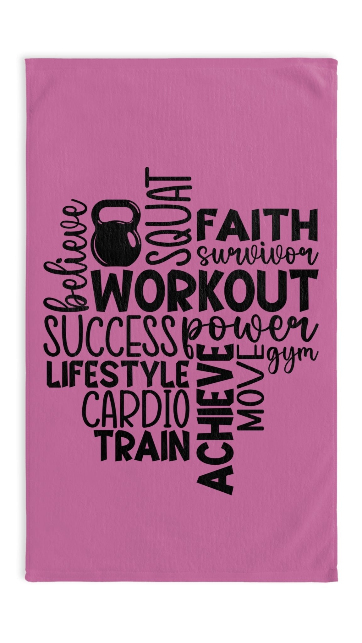 Workout Collage Gym Towel