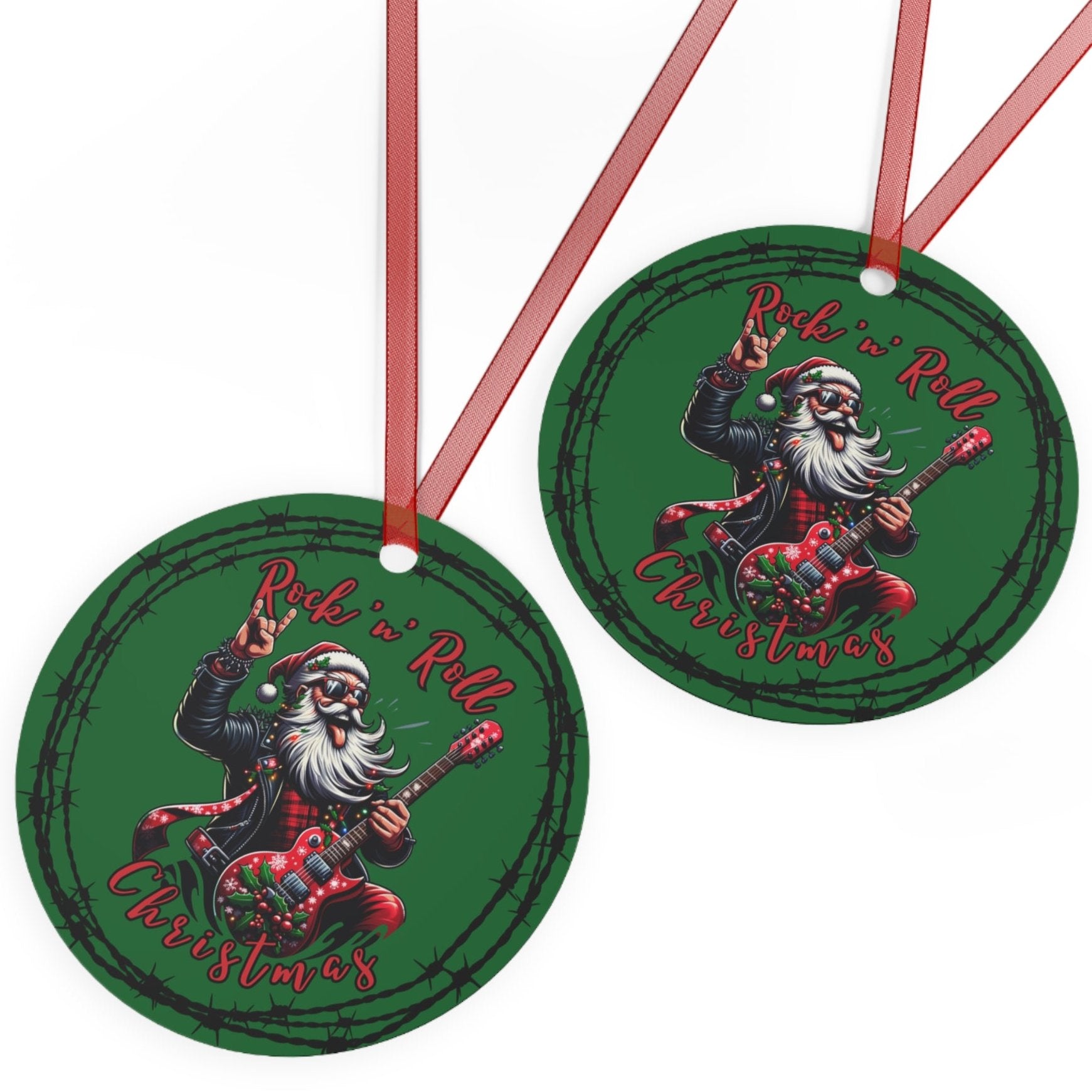 Rock 'n' Roll Christmas Ornament