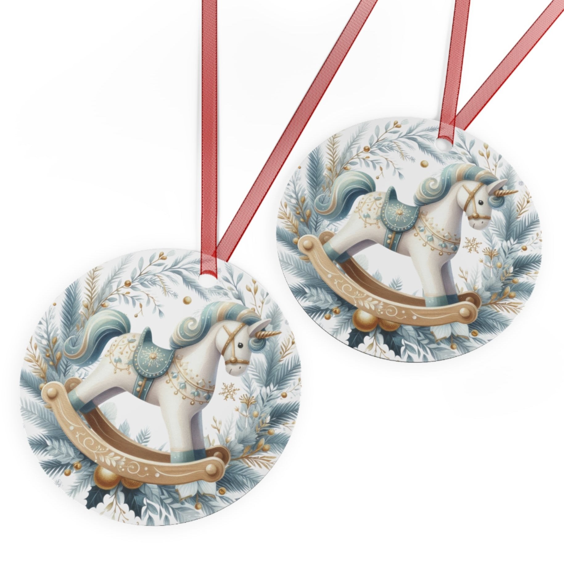 Rocking Horse Christmas Ornament