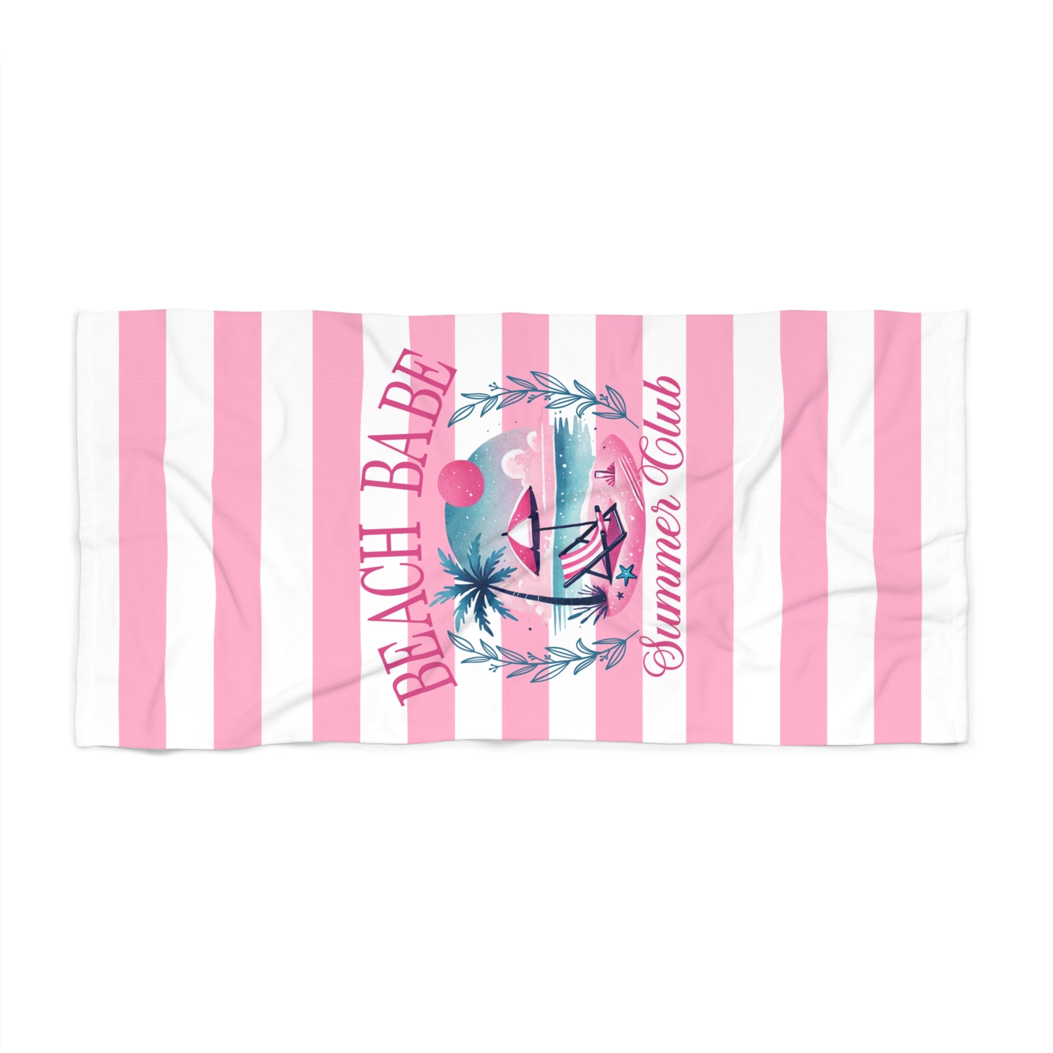 Beach Babe Beach Towel 2 Sizes