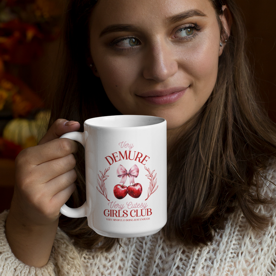 Demure and Cutesy (11oz, 15oz)