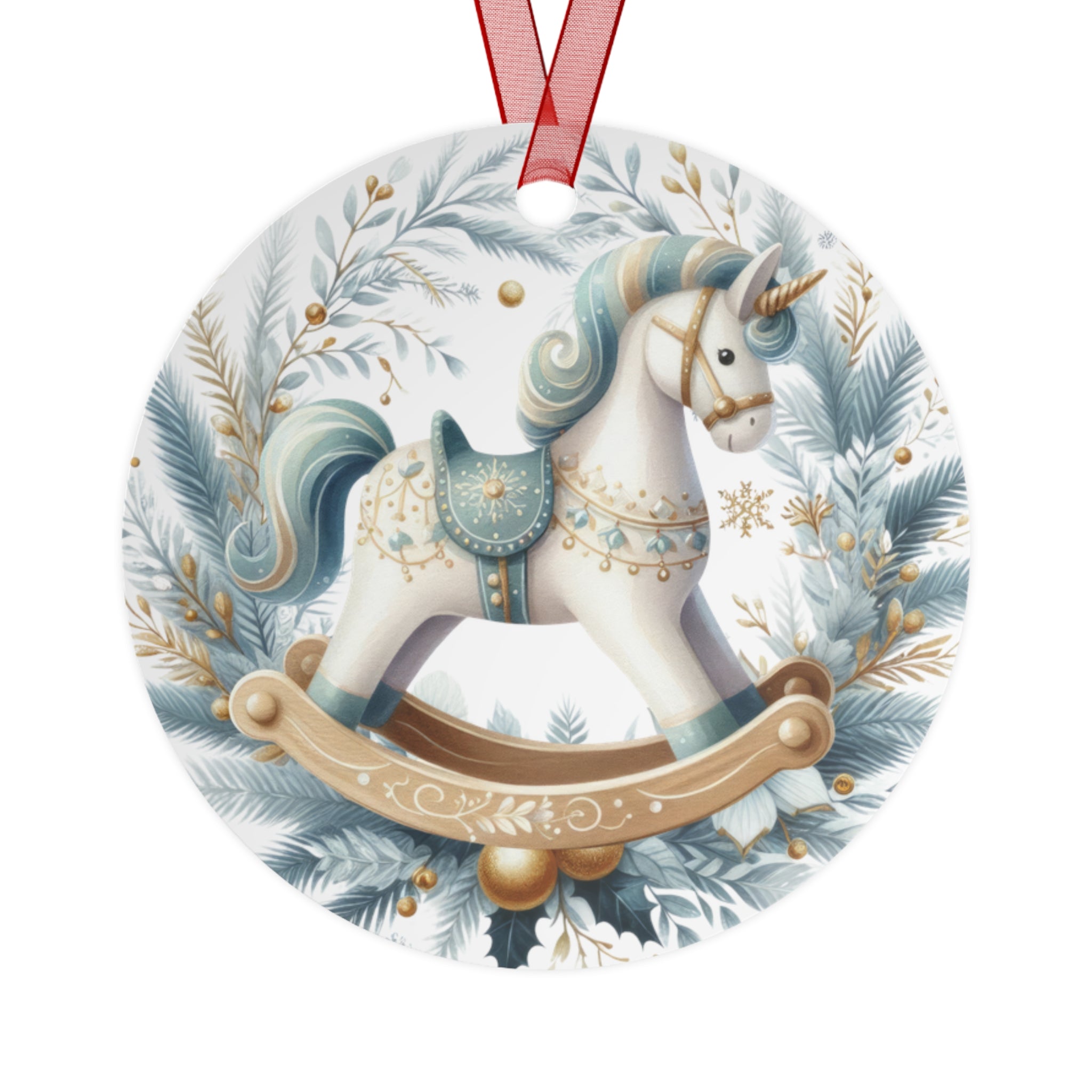 Rocking Horse Christmas Ornament