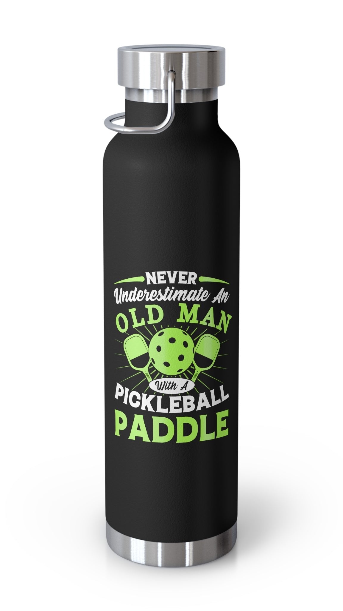 Never Underestimate an Old Man with a Pickleball Paddle