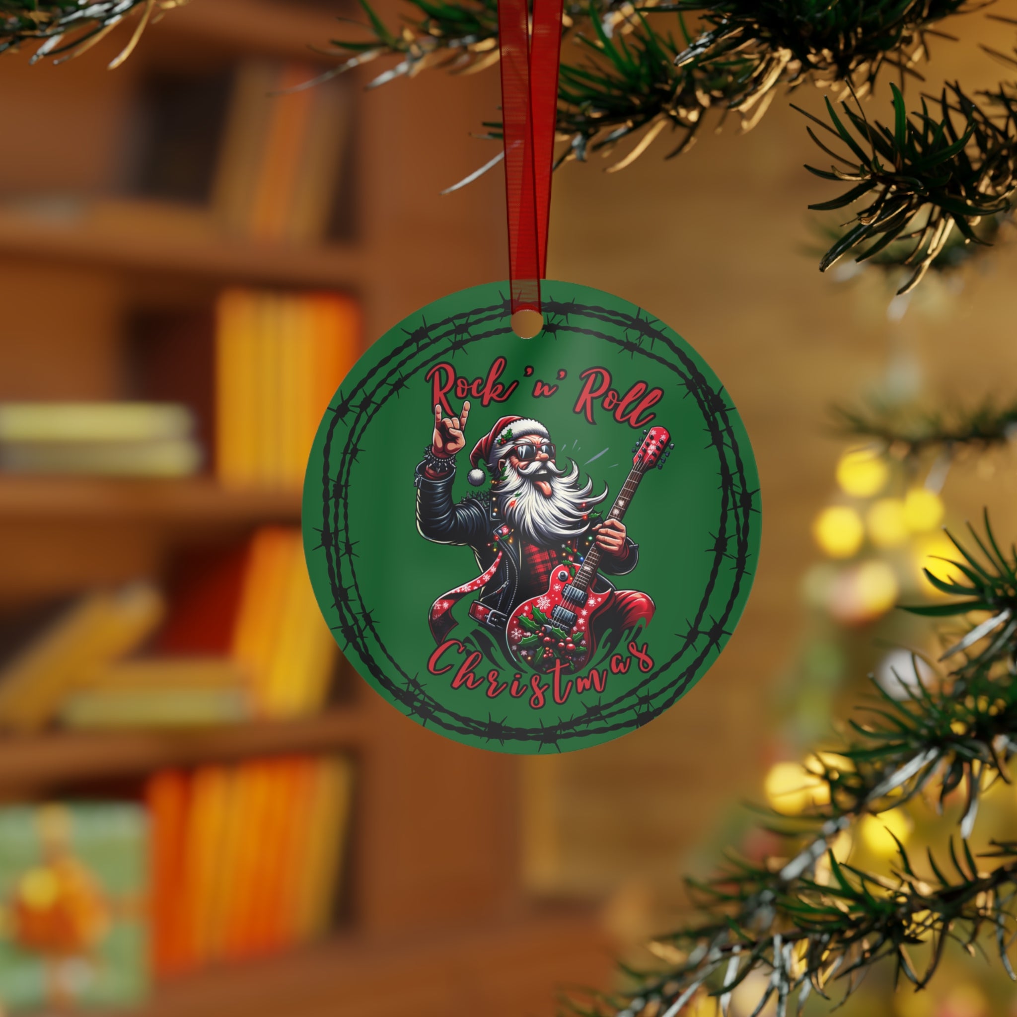 Rock 'n' Roll Christmas Ornament