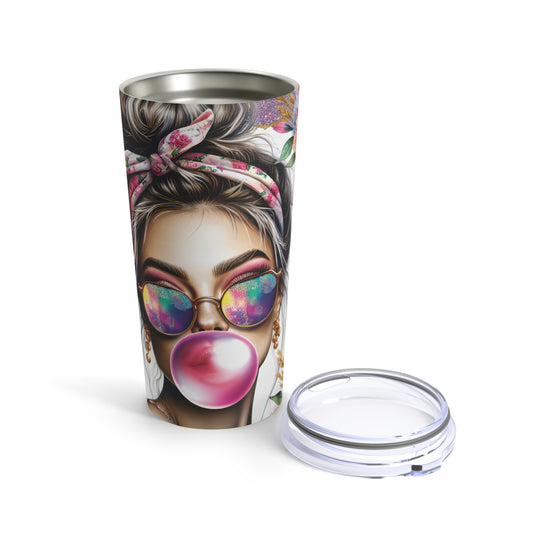 Bubble Gum Girl Tumbler 20oz