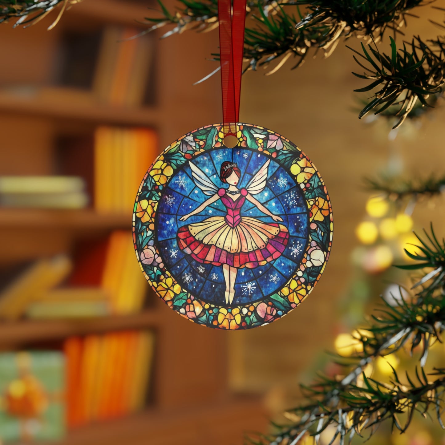 Nutcracker Ballerina Christmas Ornament