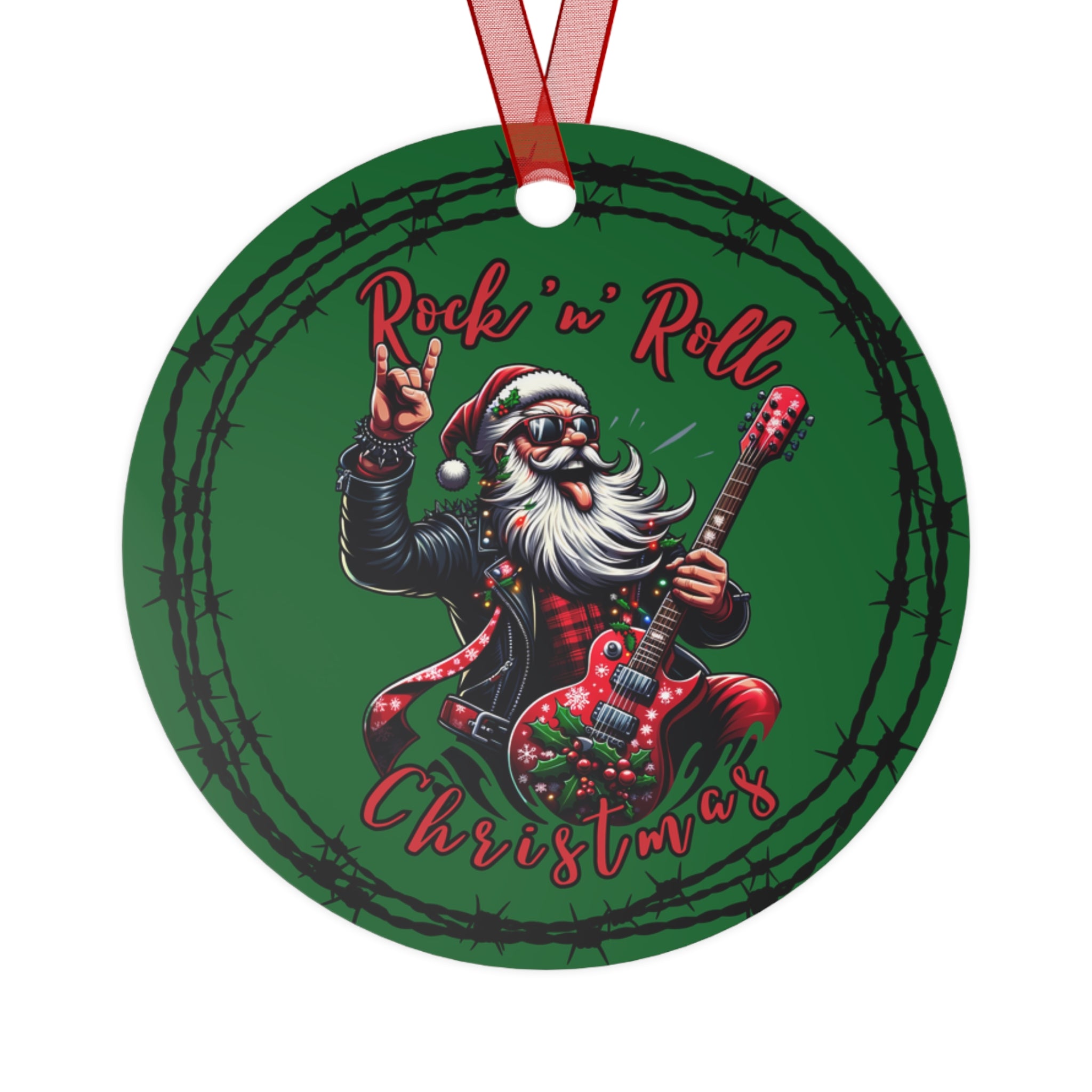 Rock 'n' Roll Christmas Ornament