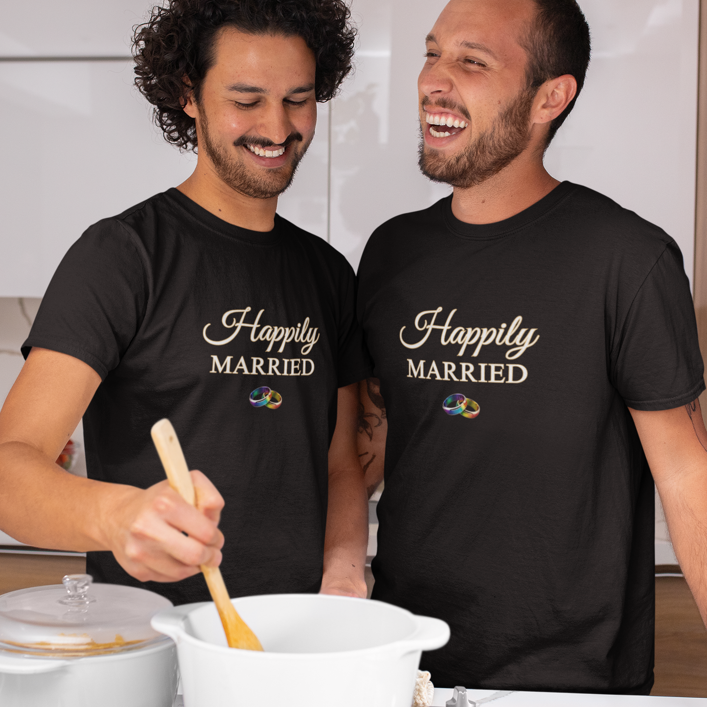 LGBTQ+ Happily Married T-Shirt