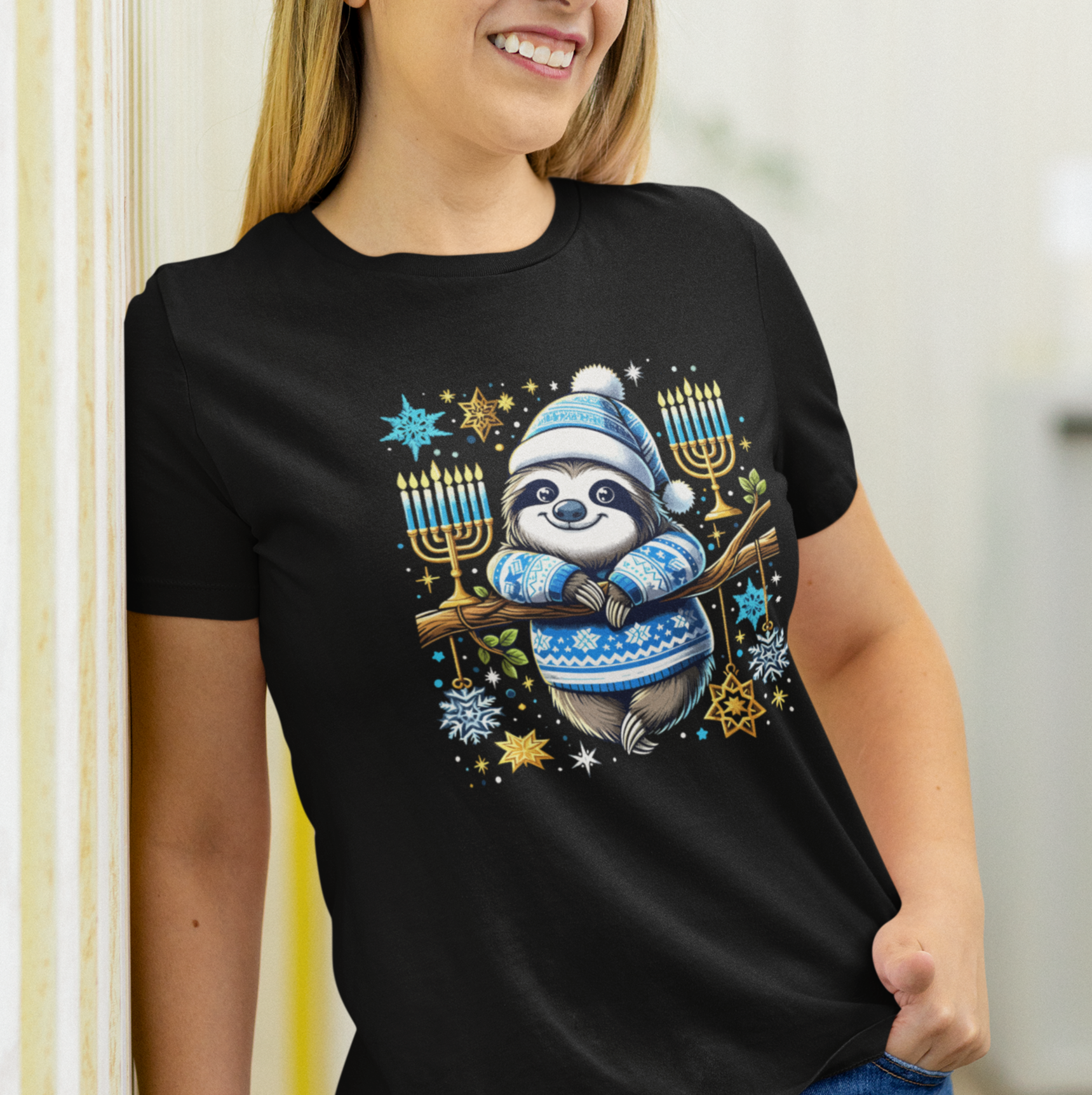 Hanukkah Sloth Shirt