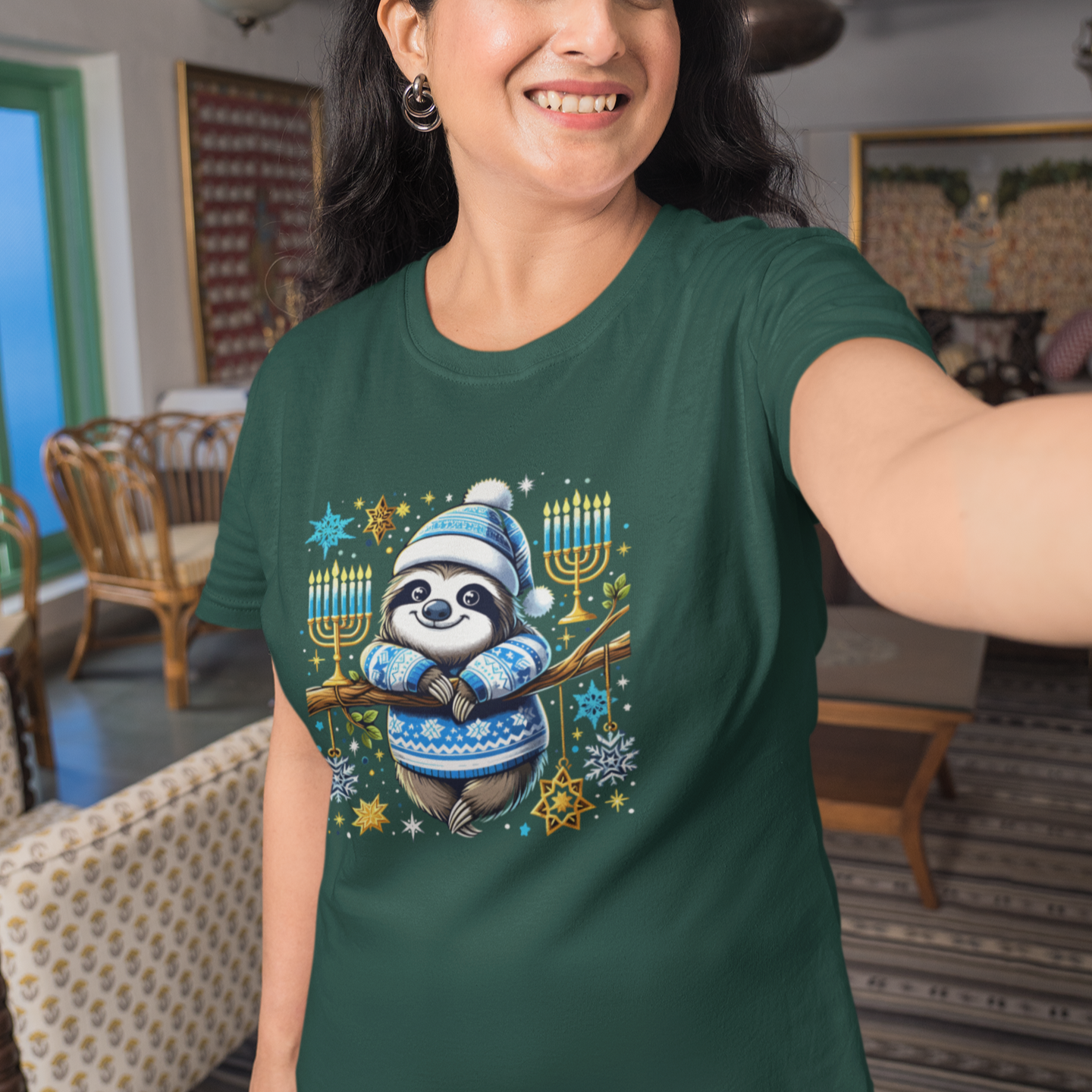 Hanukkah Sloth Shirt