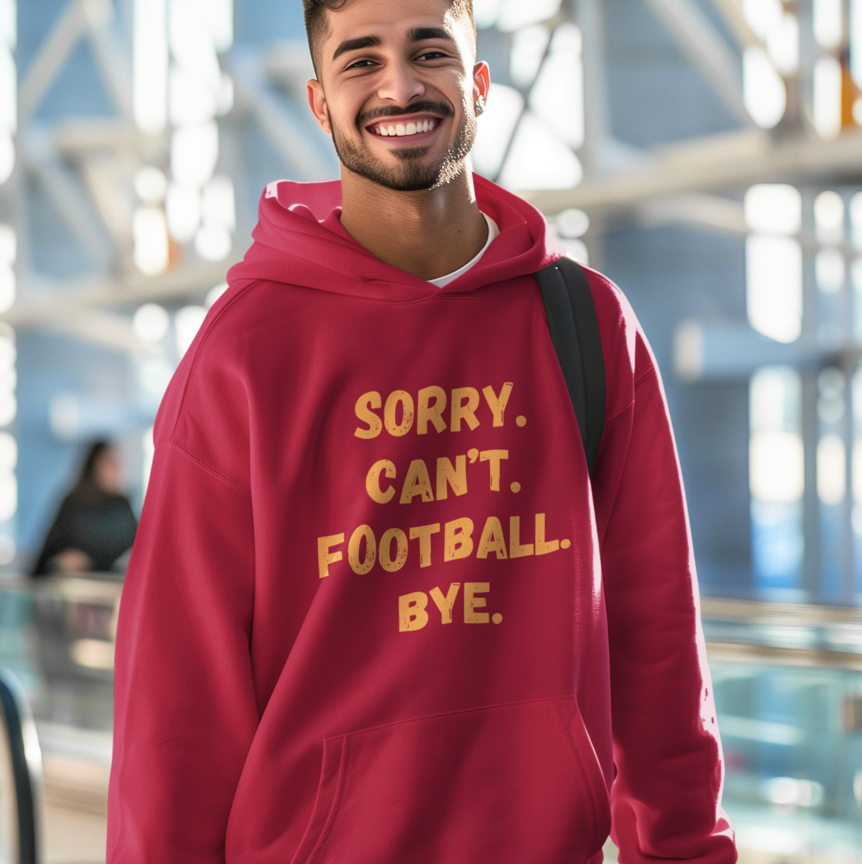 Sorry. Can't. Football.Bye