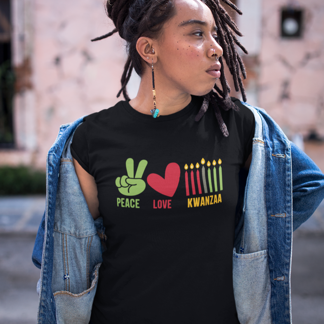 Peace Love Kwanzaa