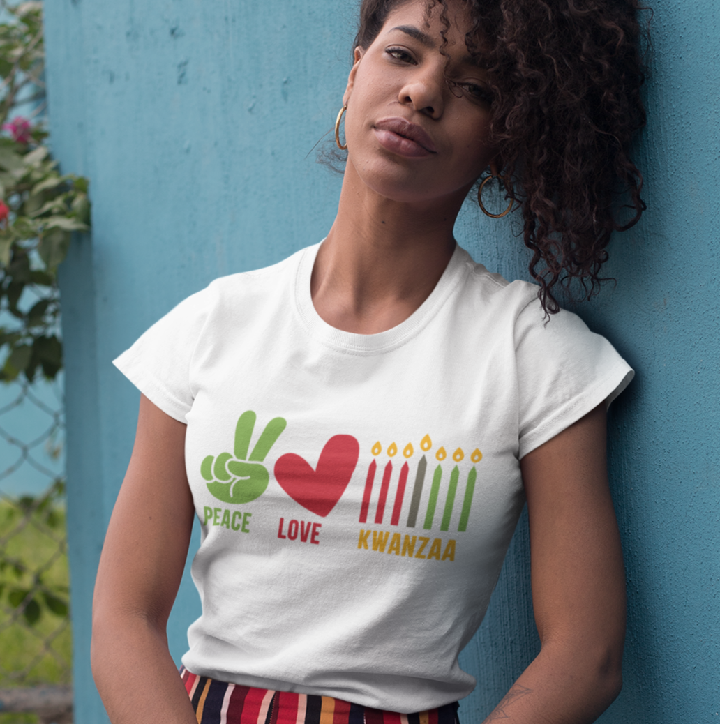 Peace Love Kwanzaa