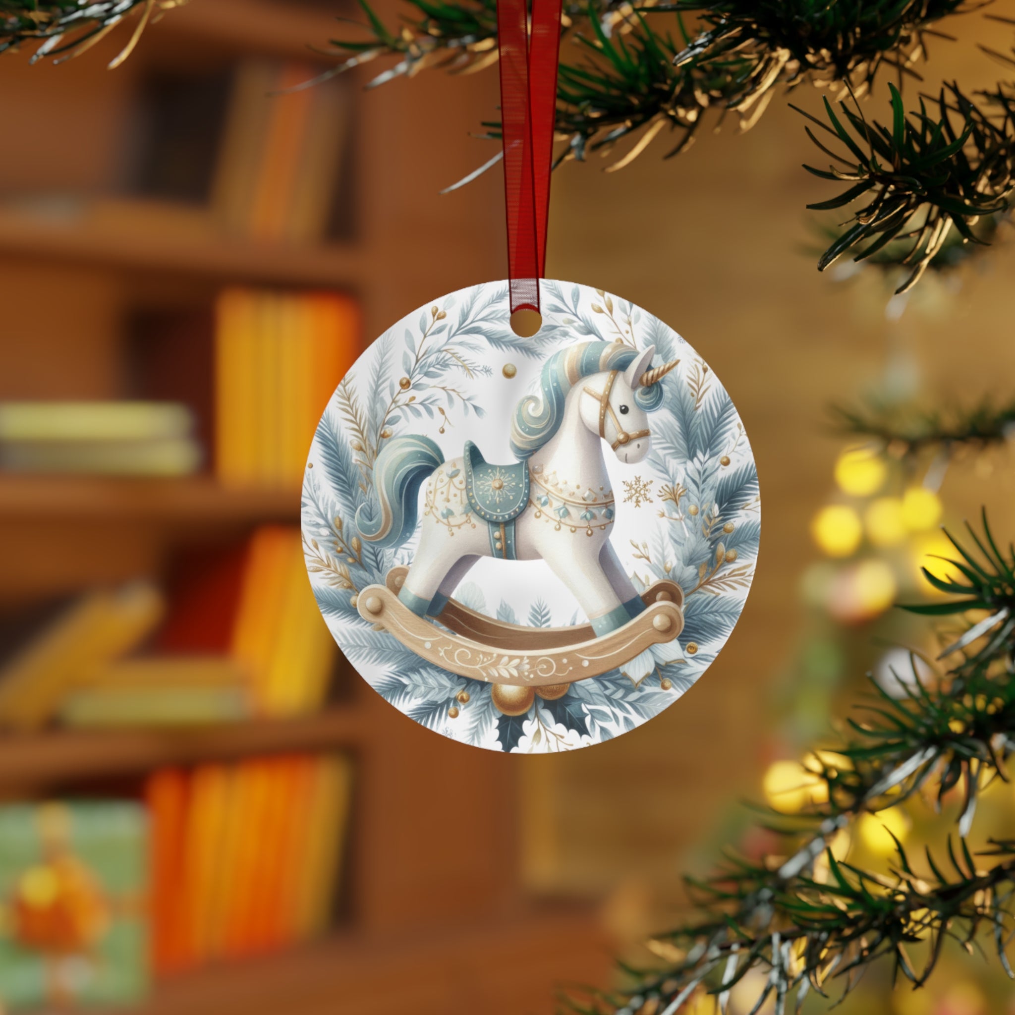 Rocking Horse Christmas Ornament