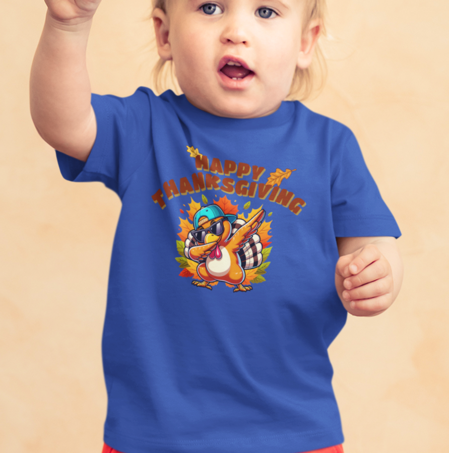 TODDLER - Dabbing Turkey